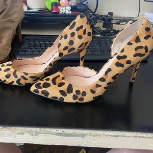 Brand New Eloquii Cheetah Print 5 inch heels